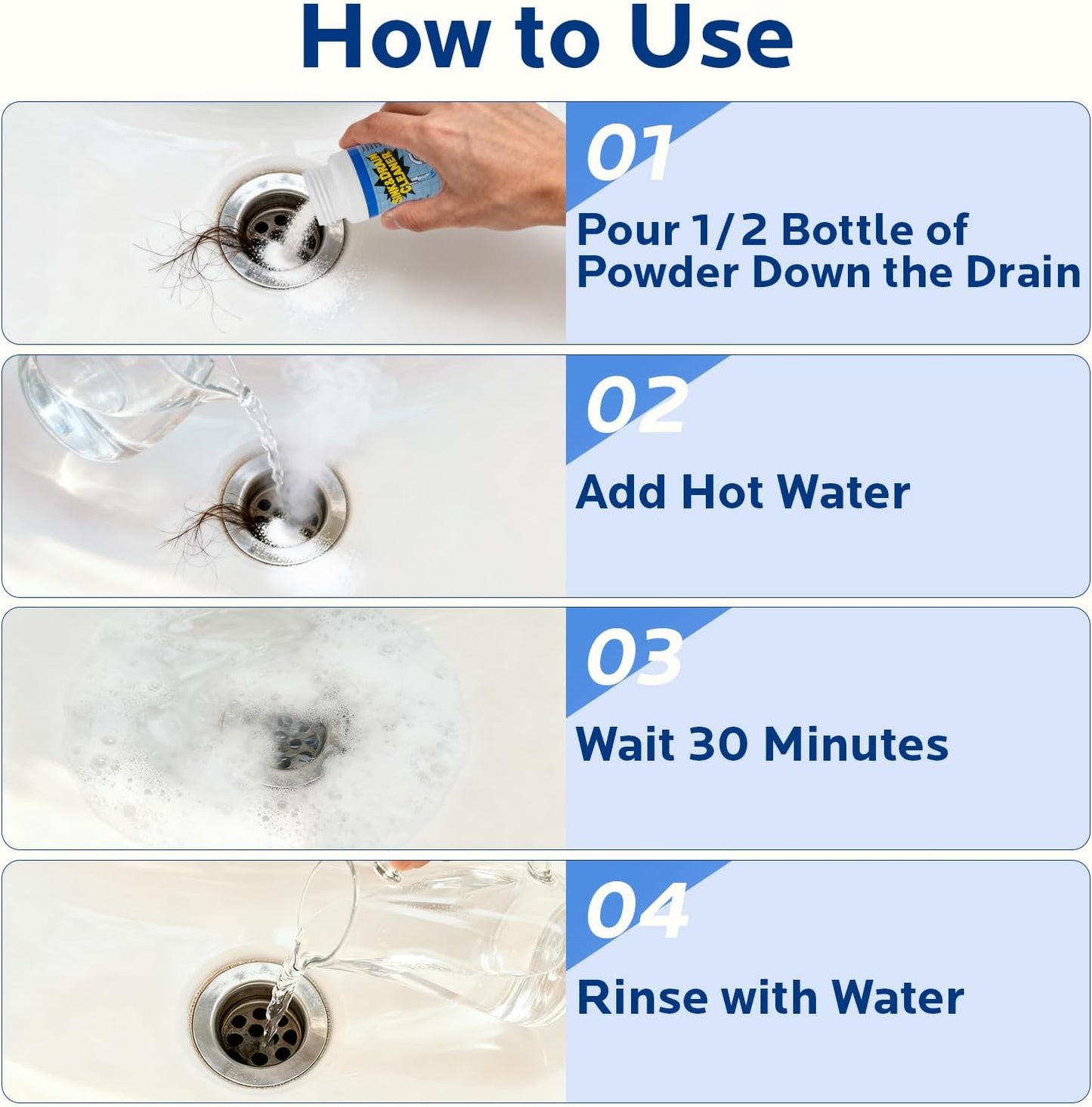 Drain Cleaning Powder